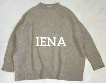 [ 새상품급 ] IENA 이에나 울 캐시미어 와이드 크루넥 풀오버