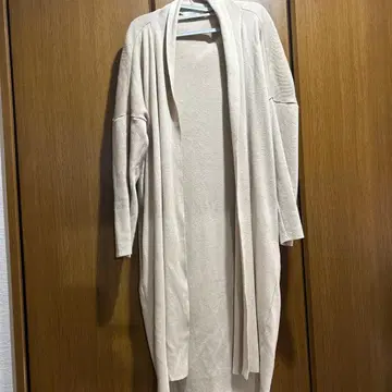 SLOBE iENA 베이지 롱 가디건