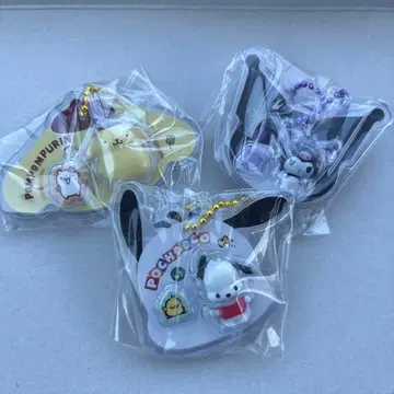 산리오 캐릭터즈 패키지 참 쿠로미 포차코 폼폼푸딩