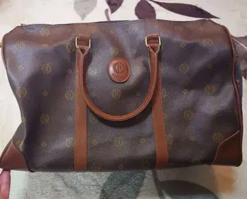 REVENNIA 보스턴 백 모노그램 패턴 브라운 여행 가방