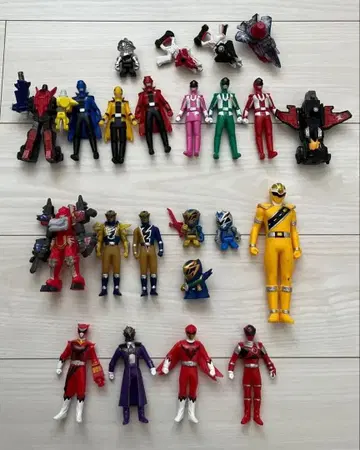 슈퍼전대 히어로 소프트 비닐 루팡 레인저 패트롤 레인저 류소우저 외