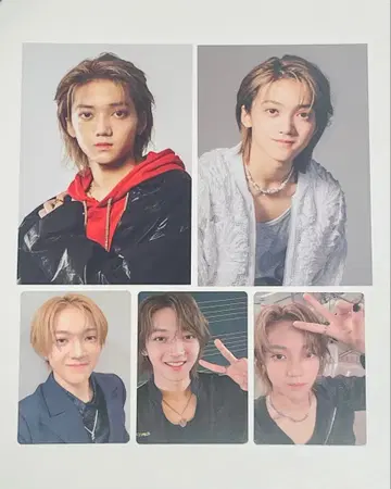 라스피 TAICHI 타이치 포토 카드 엽서 5종 세트