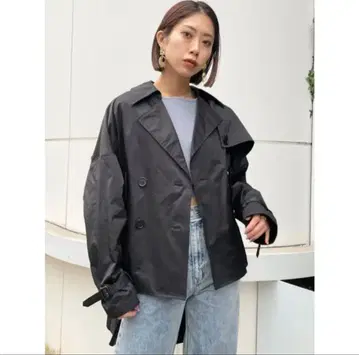 백 롱 와이드 코트