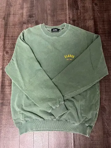 XLARGE 이글 프린트 그린 트레이닝복