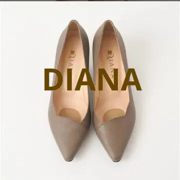 컨디션 최상 Diana 그레이지 스틸레토 하이힐
