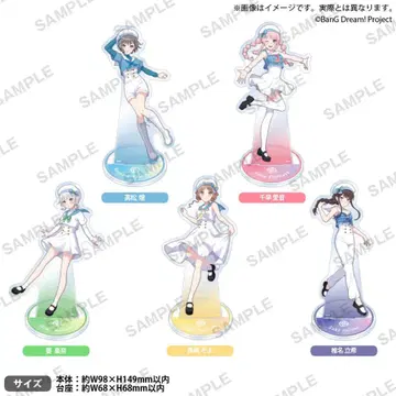 BanG Dream! 키라린 아크릴 스탠드 Voyage ver.