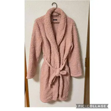 프랑프랑 핑크 보아 로브