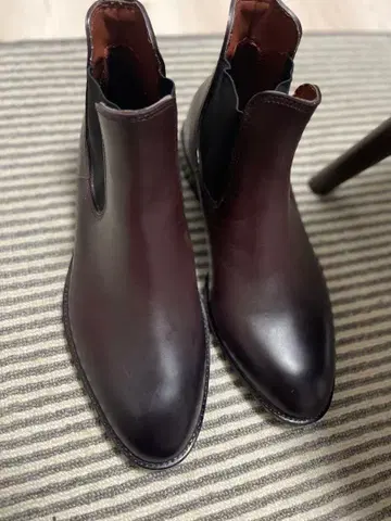 ACHILLES SORBO size L 다크 브라운 사이드 고어 부츠