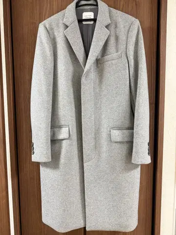 UNITED TOKYO 그레이 체스터 코트