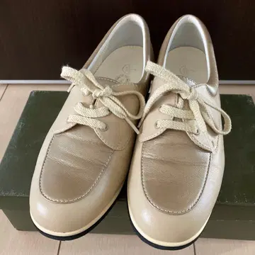 긴자 YOSHINOYA 요시노야 베이지 로퍼