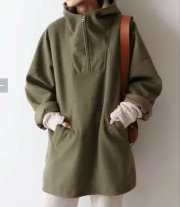 FRAMeWORK 후드 판초