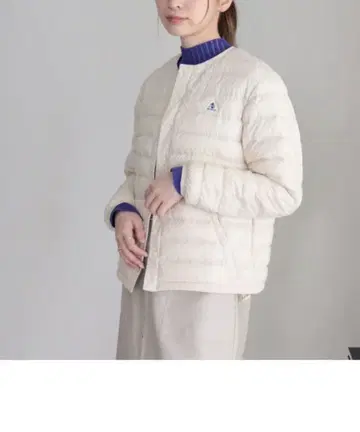 미사용 새상품 [ GEVACO/게바코 ] 라이트 다운 자켓