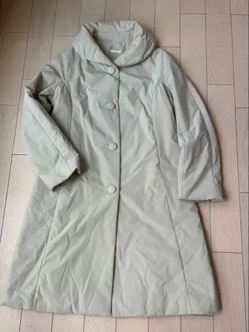 타바사 피첸의 심플 롱 다운 코트 성숙 큐트