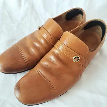 슬립온 슈즈 브라운