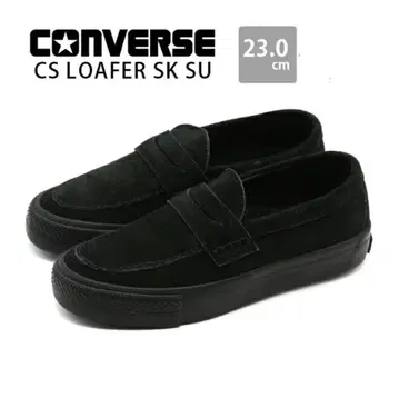 CONVERSE CS LOAFER SK SU 23.0cm 블랙