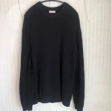 뷰티 앤드 유스 오버 사이즈 니트