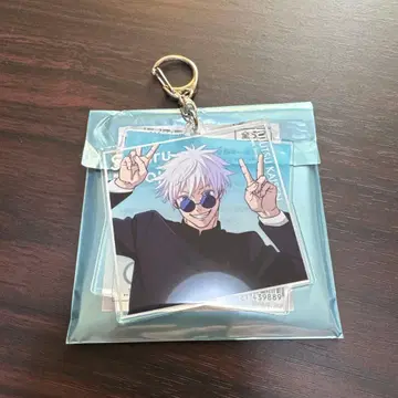 애니메이션 주술회전전 아크릴 키링 고죠 사토루