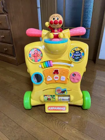 호빵맨 타고 밀어서 변신 워커