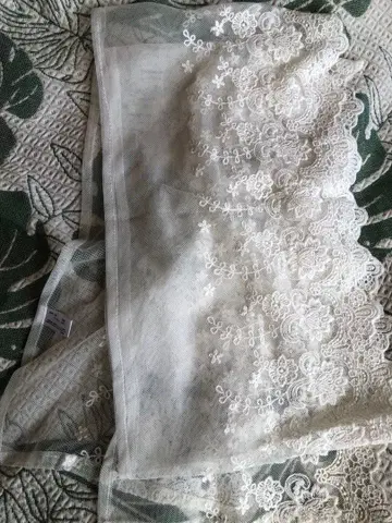 새상품 레이스 스톨 코튼