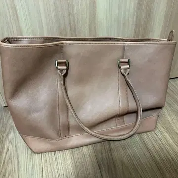 L.L.Bean 가죽 토트백 거의 미사용