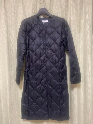 새상품급 TAION 롱 다운 자켓 블랙