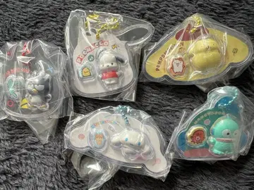 산리오 패키지 참 5종 세트 포차코 시나모롤 한교동