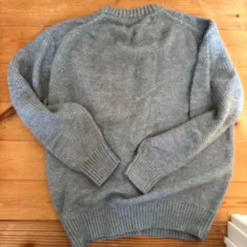 그레이 니트 스웨터 유니클로