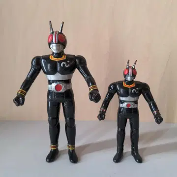 가면라이더 블랙 소프트 비닐 대소 2체 세트