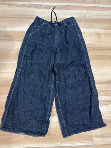 RNA 와이드 팬츠 M 다크 블루