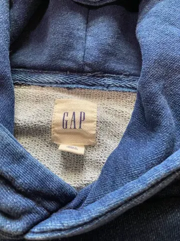 GAP 네이비 후드 부착 후드티