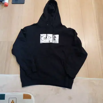 HUF 블랙 후드티 XL