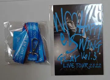 GLAY 스마트폰 숄더 스트랩 & 한정 엽서 세트