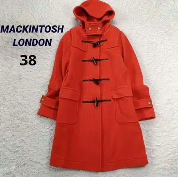 세일 매킨토시 런던 롱 기장 더플 코트 레어 오렌지 38