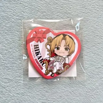 히카루의 바둑 신도 히카루 벌스데이 복권 제비뽑기당 캔뱃지 하트형