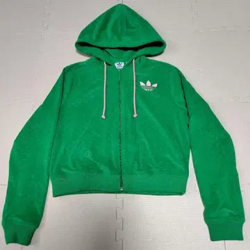 adidas 아디다스 아디컬러 헤리티지 벨로아 풀 집업 후디