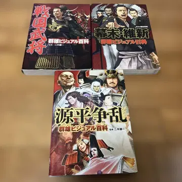 비주얼판 전국무장대백과 3권 세트!