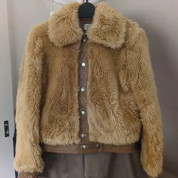 maryam nassir zaden 인조 모피 자켓