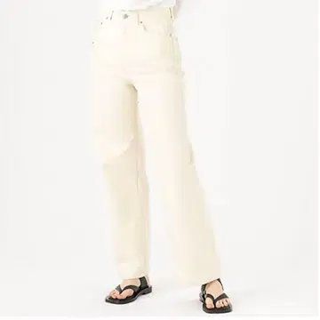 투모로우랜드 맥피 화이트 데님