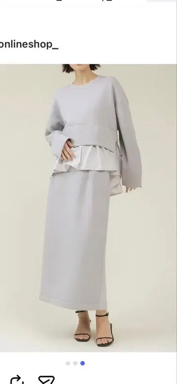 trois 셋업 화이트