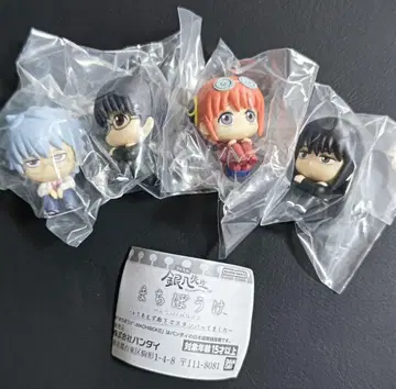 긴파치 선생님 기다림 캡슐 토이 4개 세트