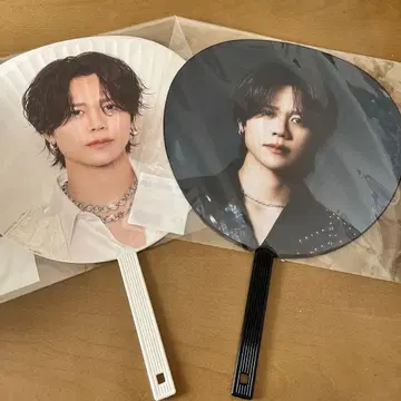 INI 후지마키 쿄스케 XQUARE 부채 세트 묶음 판매