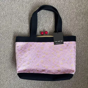 일본제 가마구치 핸드백 미사용