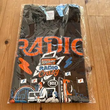 RADIO CRAZY 셔츠 스모크 블랙 L 사이즈