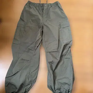 GU 카고 팬츠 올리브 네이비 2세트