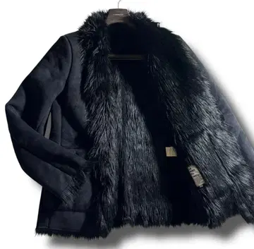 semantic design 페이크 스웨이드 코트