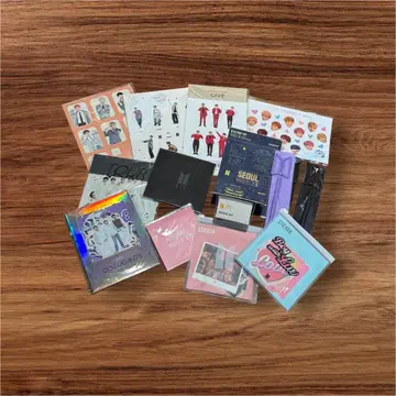 BTS 스티커 스테이셔너리 세트