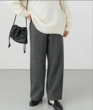 카구레 이지 팬츠 차콜 그레이
