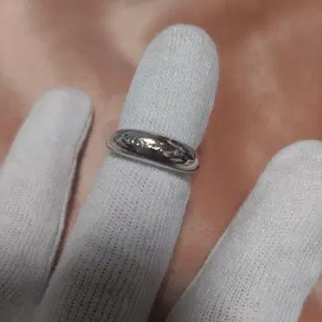 아그네스 베 실버 반지