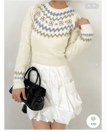 스나이델 Sustainable 노르딕 니트 풀오버