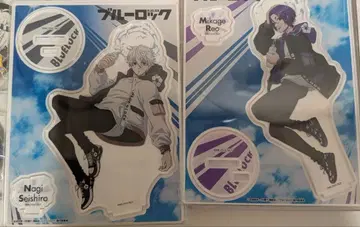 블루 록 나기 세이시로 & 미카게 레오 아크릴 스탠드 2체 세트